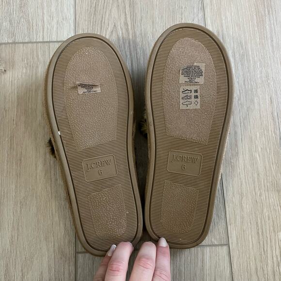 J.Crew Women's Leopard Slippers Size 6 - Picture 3 of 5